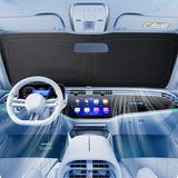 SEAMETAL Car Windshield Protector Sunshade Cover Foldable Auto Front Window Sun UV Protection Heat Insulation Windshield Covers