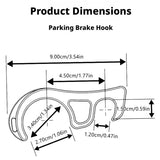 SEAMETAL Buckle Brake Hook Parking Safety Lock Bicycle Ramp Parking Lock Universal Motorcycles Accessories