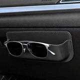 SEAMETAL Car Organizer Pocket Bag For Car Storage Box Collecting Bag Cards Phone Key Paste Box Self Adhesive Car Storage Pocket