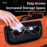 SEAMETAL Car Organizer Pocket Bag For Car Storage Box Collecting Bag Cards Phone Key Paste Box Self Adhesive Car Storage Pocket