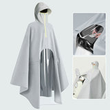 SEAMETAL Electric Vehicle Raincoat Rider Vehicle Separate Design Body Thicken Oxford Waterproof Heavy Rain Protection Raincoat
