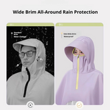 SEAMETAL Electric Vehicle Raincoat Rider Vehicle Separate Design Body Thicken Oxford Waterproof Heavy Rain Protection Raincoat