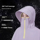 SEAMETAL Electric Vehicle Raincoat Rider Vehicle Separate Design Body Thicken Oxford Waterproof Heavy Rain Protection Raincoat