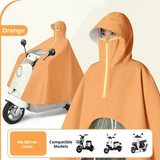 SEAMETAL Electric Vehicle Raincoat Rider Vehicle Separate Design Body Thicken Oxford Waterproof Heavy Rain Protection Raincoat