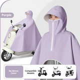 SEAMETAL Electric Vehicle Raincoat Rider Vehicle Separate Design Body Thicken Oxford Waterproof Heavy Rain Protection Raincoat