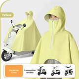 SEAMETAL Electric Vehicle Raincoat Rider Vehicle Separate Design Body Thicken Oxford Waterproof Heavy Rain Protection Raincoat