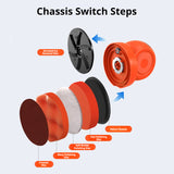 SEAMETAL Wireless Buffer Polisher for Car Detailing 3 Speed Adjustable Ergonomic Car Polishing Waxing Machine with LCD Display