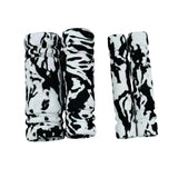 SEAMETAL 4pcs Soft EVA Motorcycle Handlebar Grips Non Slip Motorbike Handle Grips Cover Set For Scooter Motorcycle Accessories