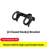 SEAMETAL Motorcycle Double Hook Luggage Bag Hanger Multifunctional Front Hanging Modified Hook E-Bike Motor Accessories