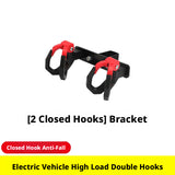 SEAMETAL Motorcycle Double Hook Luggage Bag Hanger Multifunctional Front Hanging Modified Hook E-Bike Motor Accessories