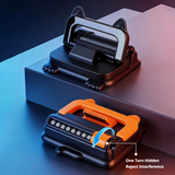 SEAMETAL Universal Dashboard Car Phone Holder 360° Rotation Stable Car Phone Mount With Parking Number Plate Smartphone Navigation Holder