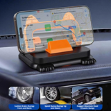 SEAMETAL Universal Dashboard Car Phone Holder 360° Rotation Stable Car Phone Mount With Parking Number Plate Smartphone Navigation Holder