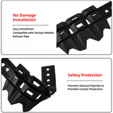 SEAMETAL Universal Motorcycle Exhaust Protection Cover Muffler Silencer Protector Guard For Motorcycle Motorbike Accessories