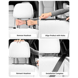 SEAMETAL Car Seat Belt Extension Fixed Auto Seat Belt Retainer Strip Car Decoration Interior Seat Belt Modification Accessory
