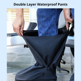 SEAMETAL Riding Rain Boots Cover Waterproof Shoes Men Women Non-slip Reflective Shoes Cover For Motorcycle Boots Rain Cover