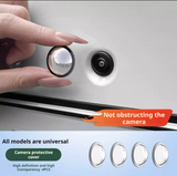 SEAMETAL Car camera protective cover, 360 ° high-definition panoramic reversing camera lens, waterproof and dustproof protective cover