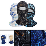 SEAMETAL Breathable Ice Silk Balaclava UV Protection Face Cover Moisture Wicking Outdoor Sports Motorcycle Biking