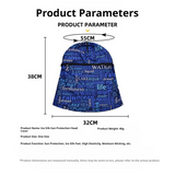 SEAMETAL Breathable Ice Silk Balaclava UV Protection Face Cover Moisture Wicking Outdoor Sports Motorcycle Biking