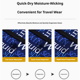 SEAMETAL Breathable Ice Silk Balaclava UV Protection Face Cover Moisture Wicking Outdoor Sports Motorcycle Biking