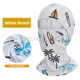 SEAMETAL Breathable Ice Silk Balaclava UV Protection Face Cover Moisture Wicking Outdoor Sports Motorcycle Biking