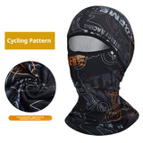 SEAMETAL Breathable Ice Silk Balaclava UV Protection Face Cover Moisture Wicking Outdoor Sports Motorcycle Biking