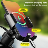 SEAMETAL Universal Motorcycle Phone Holder 360° Adjustable Shockproof Electric Bike Riding Cellphone Mount Navigation Bracket