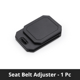 SEAMETAL Car Safety Belt Clips Anti-Slip Adjustable Seat Belt Buckle Plastic Strong Seatbelt Stopper Simple Clamp Fixing Clip