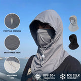 SEAMETAL Summer Full Face Sun Protection Hat Face Mask Outdoor Hiking and Camping UV Protection Hat Neck Protection Hat