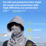 SEAMETAL Summer Full Face Sun Protection Hat Face Mask Outdoor Hiking and Camping UV Protection Hat Neck Protection Hat