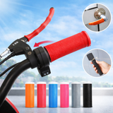 SEAMETAL 2/4pcs Silicone Motorcycle Bicycle Lever Grips Anti-Skid Bike Brake Lever Handle Sleeve For MTB Bike Cycling