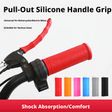 SEAMETAL 2/4pcs Silicone Motorcycle Bicycle Lever Grips Anti-Skid Bike Brake Lever Handle Sleeve For MTB Bike Cycling