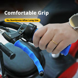SEAMETAL 2/4pcs Silicone Motorcycle Bicycle Lever Grips Anti-Skid Bike Brake Lever Handle Sleeve For MTB Bike Cycling