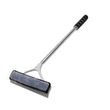 SEAMETAL Car Window Cleaning Brush Telescopic Metal Handle Washable Microfiber Cover Squeegee Glass Care Detailing Tool