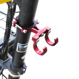 SEAMETAL Motorcycle Handlebar Hook Rotating Metal Clamp Padded Screw Mount Bag Hanging Daily Storage Scooter Accessories