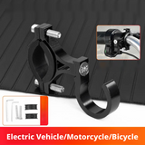 SEAMETAL Motorcycle Handlebar Hook Rotating Metal Clamp Padded Screw Mount Bag Hanging Daily Storage Scooter Accessories