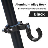 SEAMETAL Motorcycle Handlebar Hook Rotating Metal Clamp Padded Screw Mount Bag Hanging Daily Storage Scooter Accessories