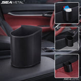 SEAMETAL Car Hanging Cup Holder Clip Mount Open Top Washable Container Umbrella Storage Cabin Organizer Auto Accessories