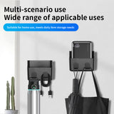 SEAMETAL Car Storage Pocket Adhesive Mount Phone Storage Metal Key Hooks Open Compartment Cabin Organizer Accessories