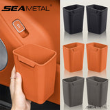 SEAMETAL Car Door Trash Bin Removable Silicone Insert Contoured Shape Washable Body Umbrella Storage Pocket Organizer