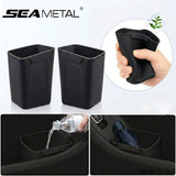 SEAMETAL Car Door Trash Bin Removable Silicone Insert Contoured Shape Washable Body Umbrella Storage Pocket Organizer
