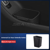SEAMETAL Car Door Trash Bin Removable Silicone Insert Contoured Shape Washable Body Umbrella Storage Pocket Organizer