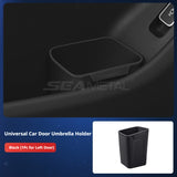 SEAMETAL Car Door Trash Bin Removable Silicone Insert Contoured Shape Washable Body Umbrella Storage Pocket Organizer