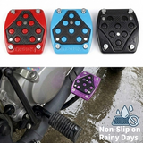 SEAMETAL Motorcycle Brake Pedal Cover Textured Contact Insert Metal Shell Bolt Plates Pedal Styling Scooter Accessories