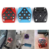 SEAMETAL Motorcycle Brake Pedal Cover Textured Contact Insert Metal Shell Bolt Plates Pedal Styling Scooter Accessories