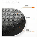 SEAMETAL Motorcycle Seat Cover Checkered Texture Sewn Edge Water Resistant Surface Saddle Protection Scooter Accessory