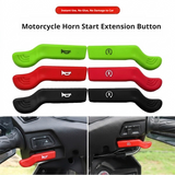 SEAMETAL Motorcycle Button Extension Covers ABS Shell Elongated Grip Horn Start Switch Screw Mount Scooter Accessories