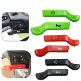 SEAMETAL Motorcycle Button Extension Covers ABS Shell Elongated Grip Horn Start Switch Screw Mount Scooter Accessories