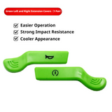 SEAMETAL Motorcycle Button Extension Covers ABS Shell Elongated Grip Horn Start Switch Screw Mount Scooter Accessories