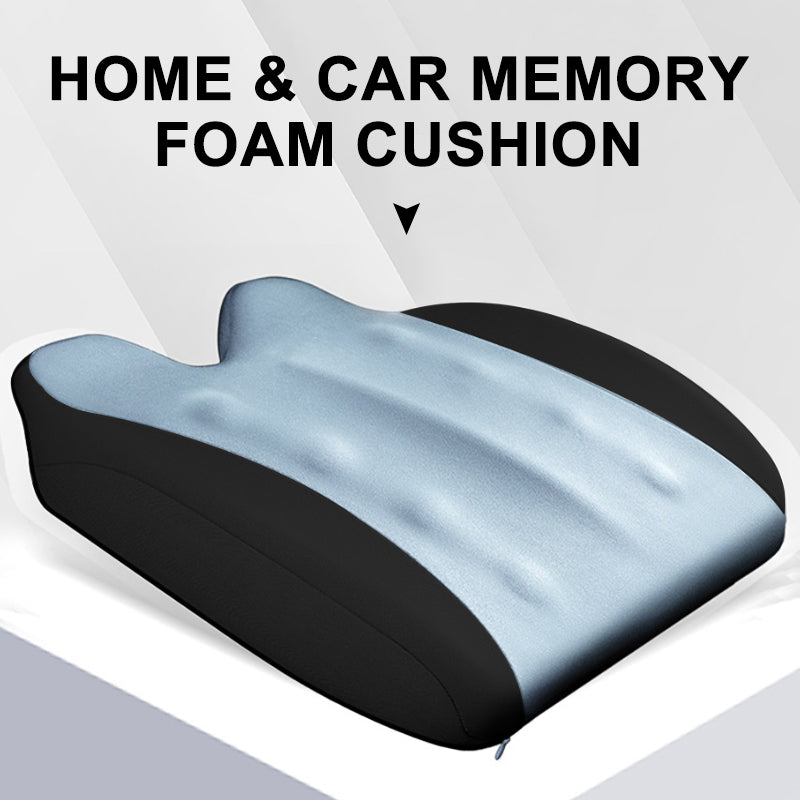 SEAMETAL Car Seat Covers Cushion Memory Foam Auto Seats Pad Soft Seat Cushion
