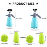 Car Washer Foam Pneumatic Car Wash Foam Sprayer Garden Water Bottle